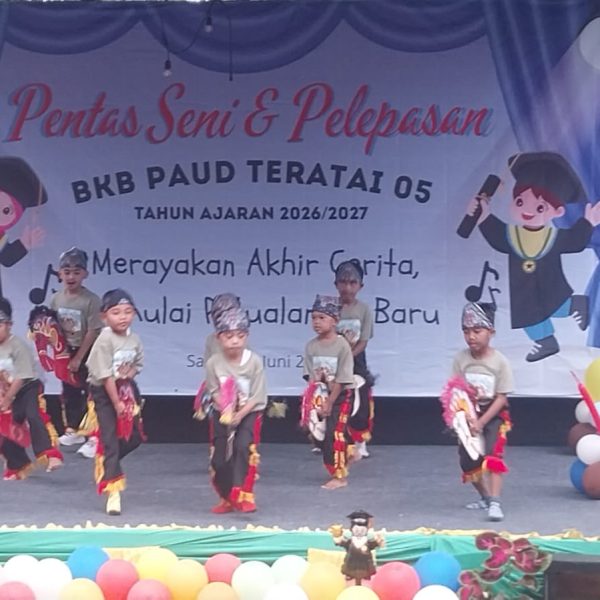 Menggemaskan !!! Anak PAUD TERATAI 05 Sunter Agung Pentas Seni