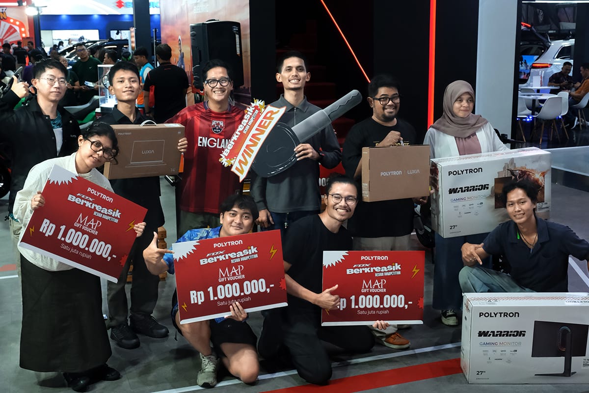 Polytron Wujudkan Desain Kalcer Street Culture di FOX 200