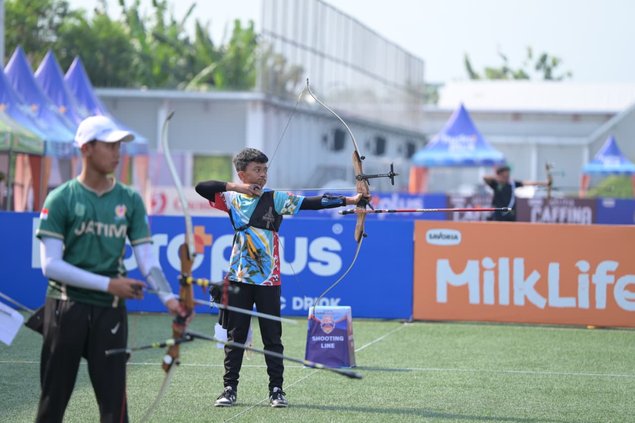 Jawa Tengah Raih Gelar Juara Umum di MilkLife Archery Challenge Kejurnas Junior 2026